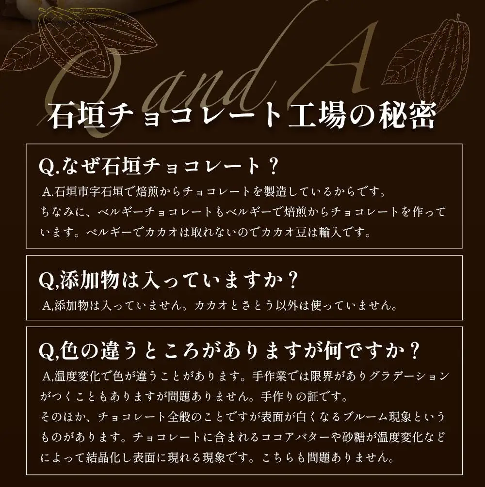 石垣島限定 クラフトチョコレート 4種セット　FC-1