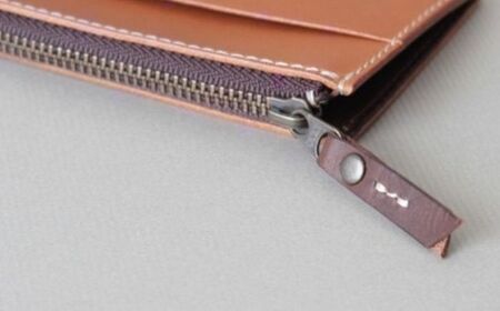 tanikoオリジナル 小銭入れ（黒）《厚真町》【Taniko leather】[AXAP025]