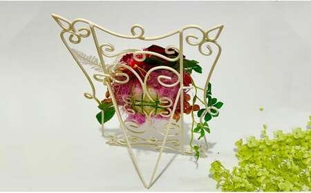 プリザーブドフラワー ラビアンローズ【フラワースポットベルローズ】インテリア 飾り 贈り物 ギフト お花 花 アレンジメント 薔薇 バラ ガーベラ ジニア レッド ピンク ブルー 上品 華やか クリスマス A40-325