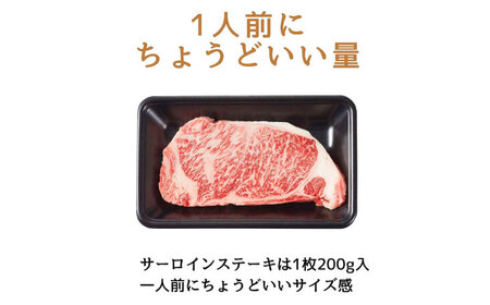 【A4‐A5】国産牛サーロインステーキ 200g×2枚 博多和牛 肉 牛肉 人気 おすすめ[ABDD080]