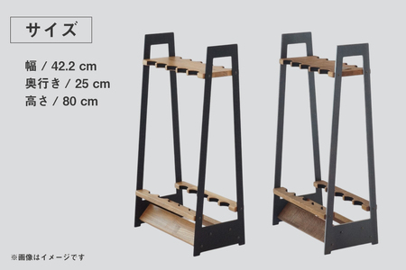 釣り ロッド スタンド 10本 収納 インダストリアル [UROKO DESIGN 長崎県 平戸市 hr42bhb510016]