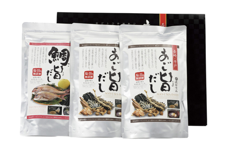 だし あごだし 鯛だし 旨だし 詰合せ 8g 20包 3袋 [長田食品 長崎県 平戸市 hr42bgy410096]