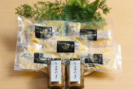 魚 タイ 漬け 平戸なつ香鯛 漬け×2本 味噌漬け×5枚 セット 6回 定期便 [末弘丸 長崎県 平戸市 hr42bgy420453]