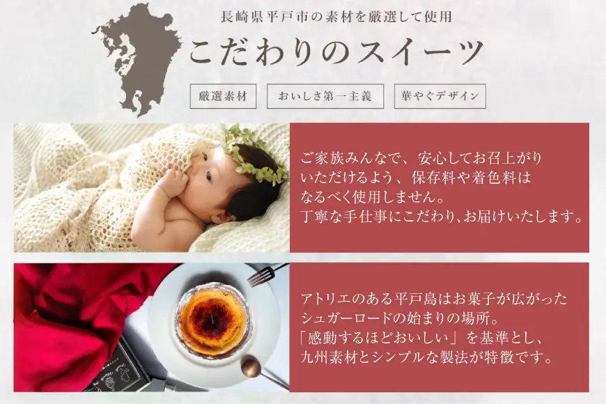 スイーツ 大人のスイーツ 定期便 12回 [心優-Cotoyu Sweets- 長崎県 平戸市 hr42bjo490080]