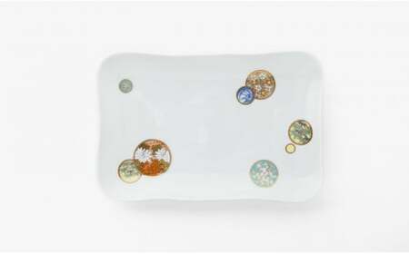 有田焼 寿赤絵 ティーセット【深川製磁】食器 器 うつわ 皿 角皿 デザート皿 プレート メインプレート ティーカップ カップ＆ソーサー 食器セット 縁起物 贈り物 ギフト A110-68