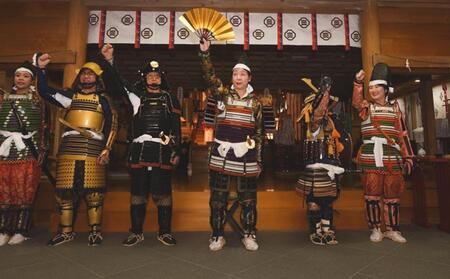 【標準プラン】太鼓でお出迎え！鎧に着替えて、村上海賊ゆかりの因島最古の神社で鎧武者等祈願体験 （約2時間のコース）大人（13歳～）1名、子供（5歳～12歳）1名
