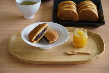 片菅 どら焼き 和菓子 つぶあん ニューサマージャム添え 5個入（贈答用 お土産 挨拶 お祝い 法要）1389 ／ 和菓子 片菅 KATASUGE 静岡県 東伊豆町