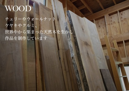 『ほくとのクラフト』いっぴん工房手作り木工家具　りんごの時計 [h005]
