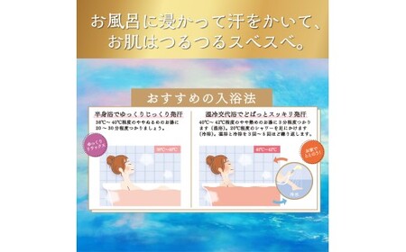 お風呂で使う汗かきエステセット　26個入（1年分）　＜汗かきエステ気分シリーズ＞ ※離島への配送不可