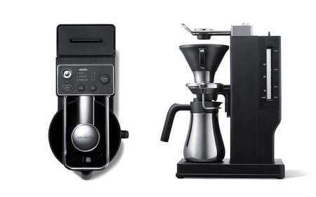 バルミューダ BALMUDA The Brew ブラック K06A-BK／JP ｜ BALMUDA バルミューダ ザ・ブリュー コーヒーメーカー ドリップコーヒーマシン 温度制御 おしゃれ コーヒー ドリッパー ハンドドリップ ドリップコーヒー 家電 リビング キッチン