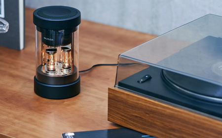 バルミューダ BALMUDA The Speakerブラック M01A-BK／JP｜ バルミューダ ザ・スピーカー BALMUDA 選べるカラー スピーカー ポータブル Bluetooth AUX入力対応 小型 おしゃれ 家電 リビング