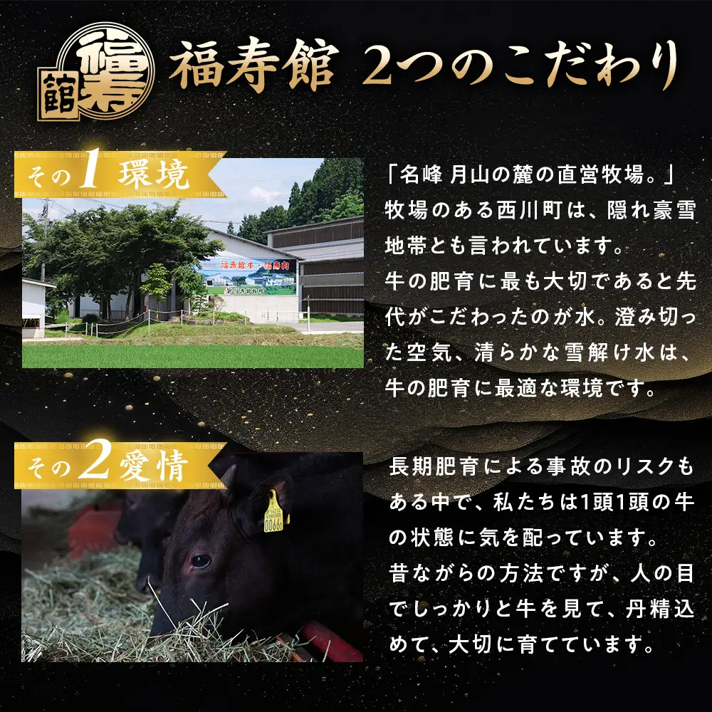 福寿館 国産黒毛和牛 こま切れ 600ｇ