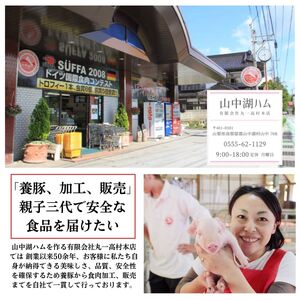 粗挽き ウインナー フランクフルト セット 合計1.1kg以上 / ドイツ コンテスト 金賞受賞 ソーセージ  詰め合わせ 加工品 肉加工品 ギフト 贈り物 贈答品 メーカー ブランド 山中湖ハム お歳暮 送料無料 【n0648_mar】