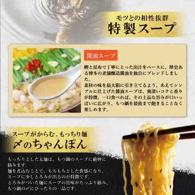 Z08-28 寄附額改定↓↓ お徳用もつ鍋(醤油味 4～5人前)  もつ鍋