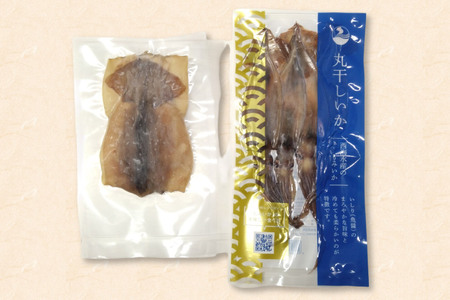 干物 丸干しいか 120g いしりするめ 4枚 [西海水産 石川県 志賀町 AB4134] 