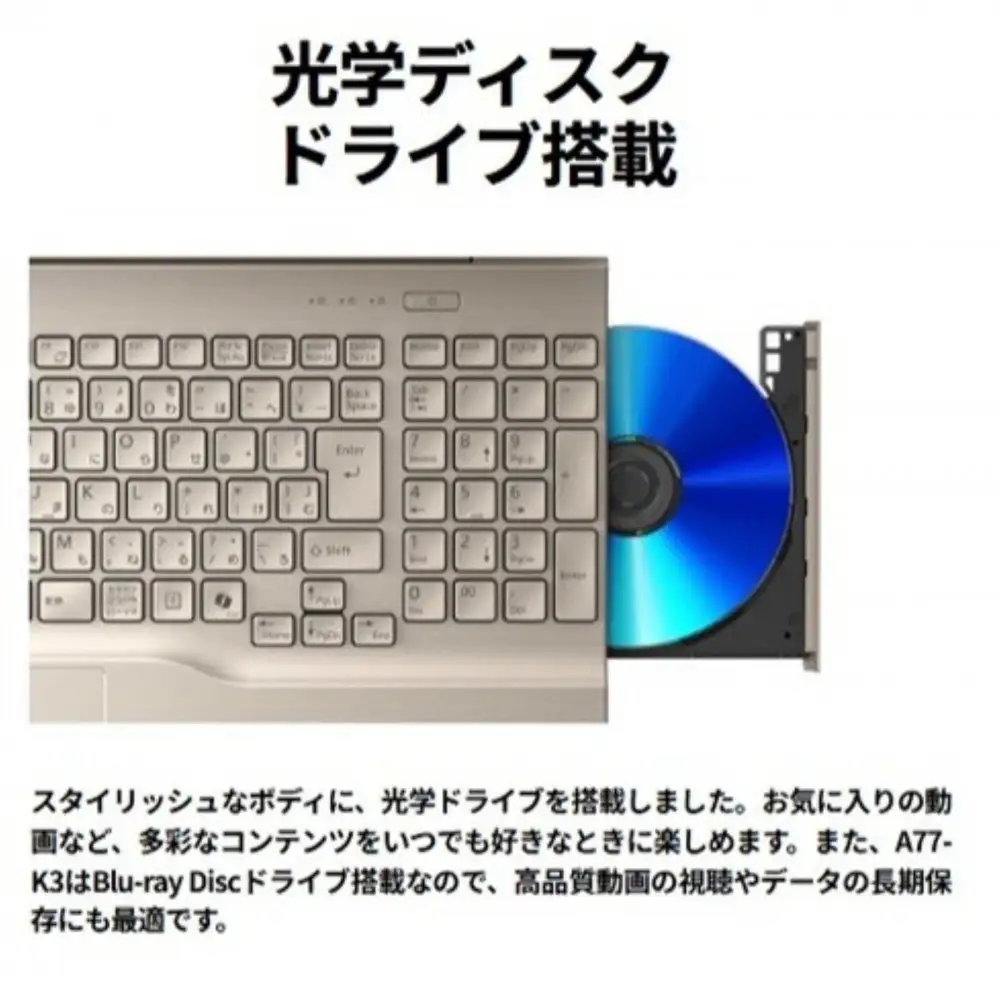 【2025年モデル】ノートパソコン 富士通 FMV WA3-K3 Windows11 IntelCorei5-1335U (シルバー) メモリ16GB 約256GB SSD Office有り