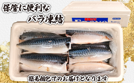 【 スピード配送 】 訳あり 適塩さば 5kg 鯖