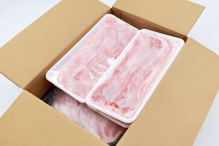 豚肉 小分け 宮崎県産 豚バラ ＆ 豚肩ロース スライス セット 計2.1kg [YAMATO 宮崎県 日向市 452061450]