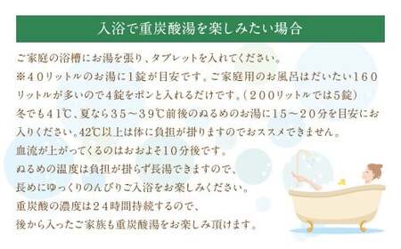 【2ヵ月定期便】 【薬用 入浴剤】 長湯ホットタブ Classic 45錠入（1袋）×2回 計90錠