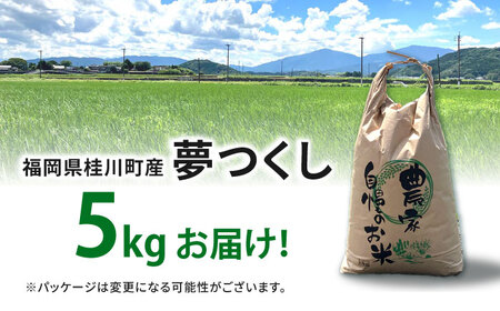 福岡県桂川町産夢つくし 白米5kg [ADBB006] 米 精米 福岡