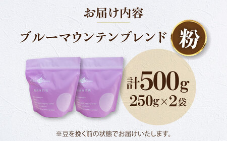 コーヒー粉 ブルーマウンテンブレンド 500g （250g×2袋）コーヒー[AGCU007-2]