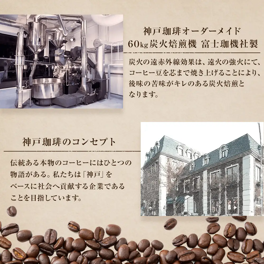 炭火焙煎 シングルオリジン　飲み比べ