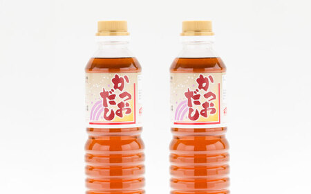 万能調味料かつおだし500ml×3本 [AICV018]