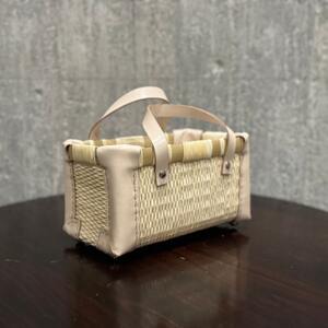 【伝統工芸品】KORI ANRI JAPAN「YANAGI no KAGOBAG」柳行李 / 豊岡杞柳細工 100年持つ収納 ハンドメイド 豊岡鞄の原点