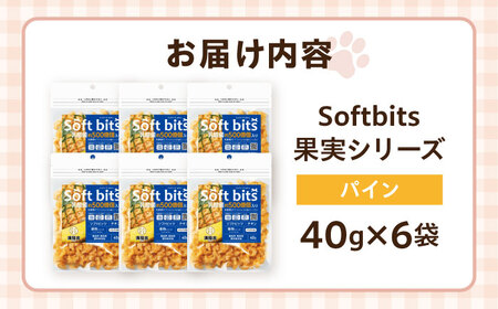 Softbits ドッグフード パイン（40g×6P）/ ドッグフード 犬 いぬ ドッグ おやつ ペットフード / 大村市 / サポート[ACAM014]