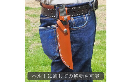 【土佐打刃物】アウトドアナイフ 黒打ち仕上げ ロープ巻き 刃渡り16cm ナイフ 手作り