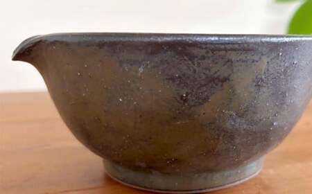 【黒】 お手入れカンタン！ 溝無しすり鉢 ／ すり鉢 溝なし ごま 摺り 陶器 調理器具 九州 福岡県 太宰府市