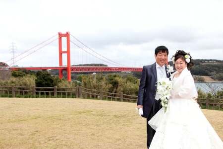 結婚式 ウェディングフォト 衣装 ヘアメイク 撮影 アルバム 全て込み 1回分 [平戸なでしこ会 長崎県 平戸市 hr42bhb490001]