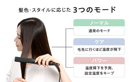 ワンダム シルキーブラック ヘアアイロン The PREMIUM AHI-253C[AOER001] ヘアアイロン