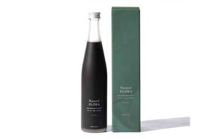 有機植物発酵エキスの酵素ドリンク 【Natural FLORA】 500ml×1本 有機野菜 野菜 有機果物 果物 33種類 酵素原液100％ 飲料 ドリンク 常温