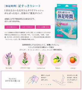 ライオン 休足時間 足すっきりシート 2枚入り 30個 セット