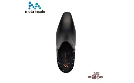 【マドラス 婦人靴】特許meta insole搭載madrasリカバリーシューズ [MADRAS MAL9150MT] ショートブーツ (ブラック、23.5cm)_0049-049-T07-1-4
