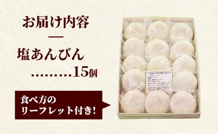 昔なつかし塩あんびん - 餅 もち 塩あんびん 塩味 餡 伝統 おやつ お菓子 お取り寄せ 埼玉県 幸手市【価格変更X】