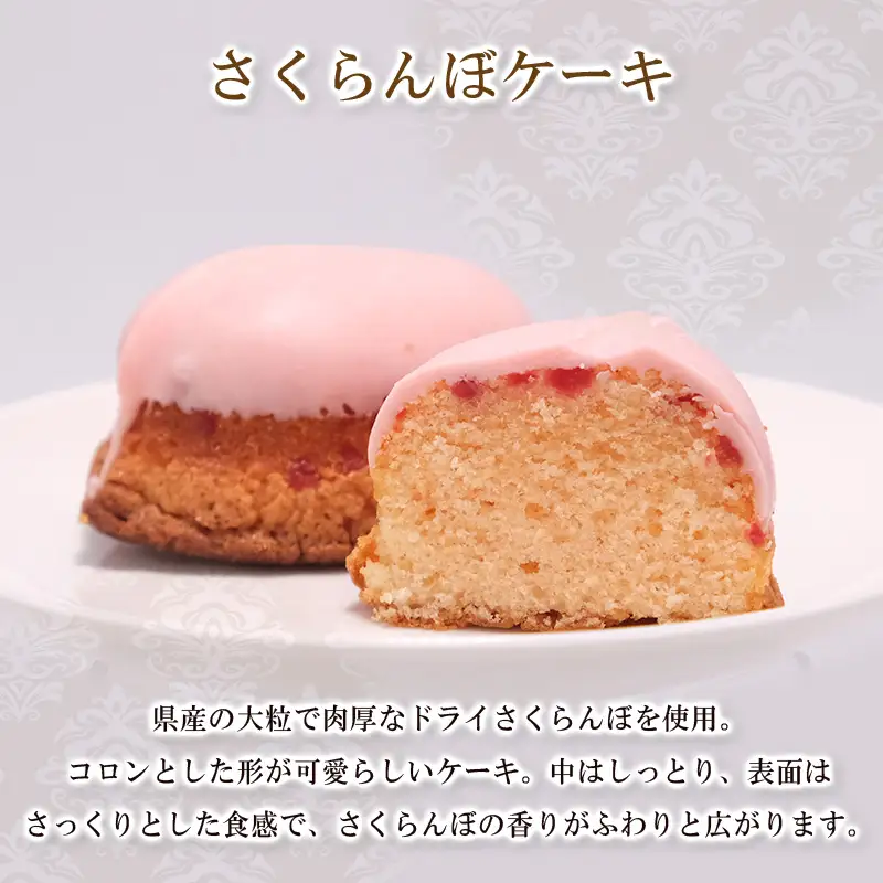 山形県産 さくらんぼスイーツセット A FY25-394