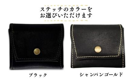 AO77　宍粟牛 コインケース【 財布 小銭入れ ミズノテクニクス ミズノ グラブ グローブ 宍粟牛 牛革 限定 ふるさと納税限定 シンプル スマート ビジネス 就職 祝い 贈り物 プレゼント】