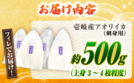 【お中元】アオリイカ 刺身用 500g [JCC023] イカ刺し