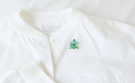 カメピンズ | ピンバッジ 小物 ファッション アクセサリー 亀 カメ ギフト