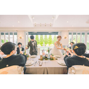 森の中の「フォト婚式」