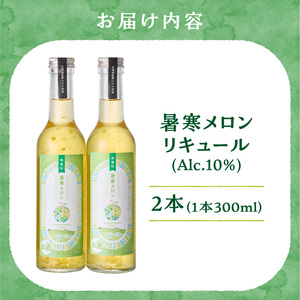 リキュール 暑寒メロンリキュール 300ml × 2本