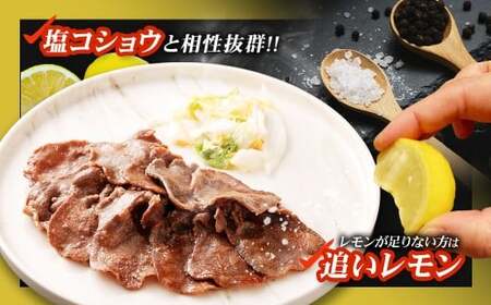 味付き牛タン 【 レモン味 】 400g × 3P 計 1.2kg 牛たん タン 牛肉 お肉 肉 薄切り 特製ダレ 冷凍 保存 熊本県 あさぎり町
