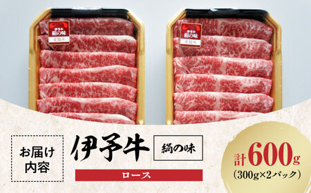 伊予牛 ロース 600g 牛肉すき焼き [AGAB003] すき焼き