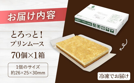 【訳あり】とろっと！プリンムース 【ファミール製菓株式会社】[AKCI026]