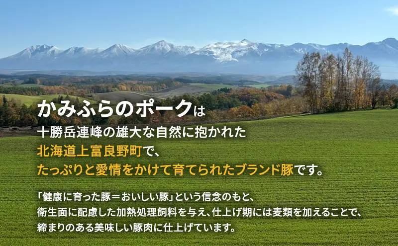 【2026年1月下旬から出荷】コリコリ食感がたまらない！北海道ブランド豚「かみふらのポーク」シロホルモン 2種セット 各4個 計8個  小分け・個包装 ( ホルモン 焼肉 食べ比べ 豚 豚肉 大腸 シロ )