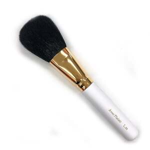 熊野化粧筆 3Dフェイスブラシ(ロング軸)【メイクブラシ 化粧筆 フェイスブラシ 仕上げ 立体感 透明感 ツヤ感 熊野筆 伝統工芸 職人技 高級筆】 23-77