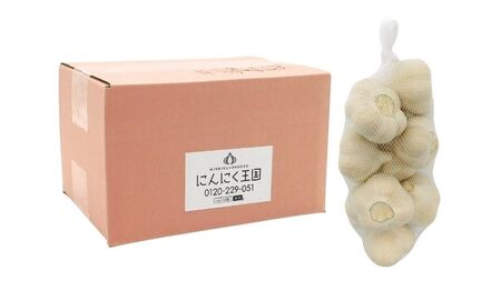 日本一ブランドたっこにんにくMサイズ10玉（青森県田子町産にんにく）