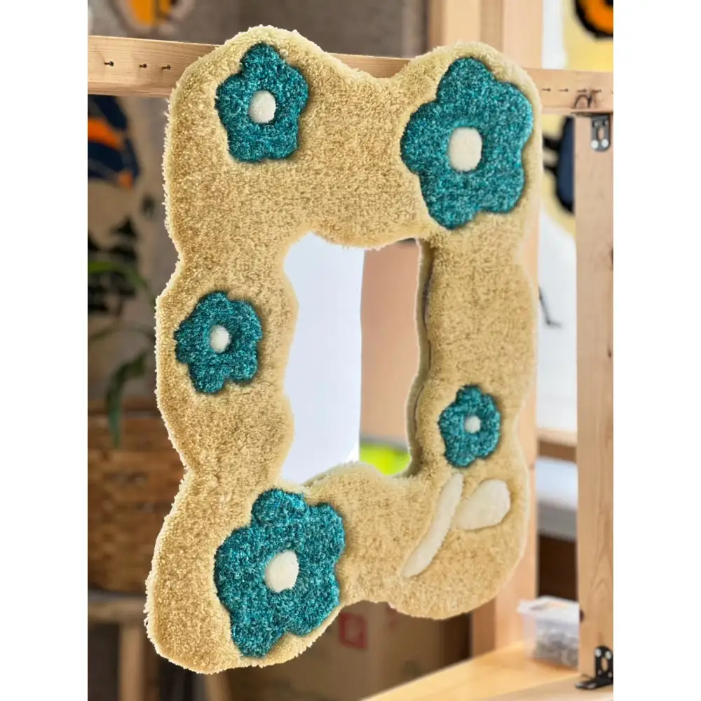 《ミラー 50cm×60cm》タフティング体験【4時間コース】